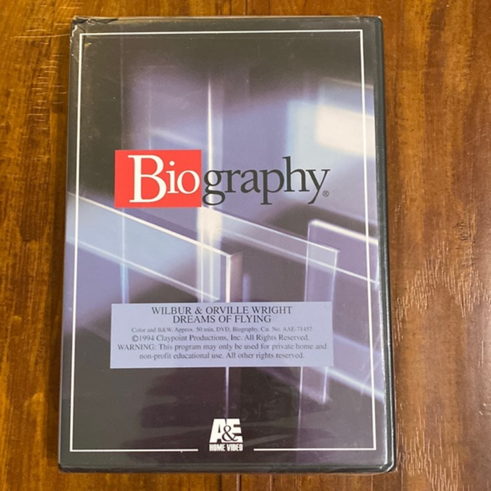 Biography - Wilbur & Orville Wright:‎ Dreams of Flying NEW Sealed DVD
